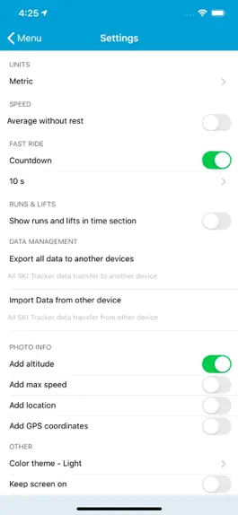 Game screenshot EXA SKI Tracker Premium Gold hack