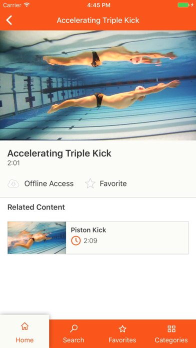 Swim Videos by Fitter & Faster Screenshot