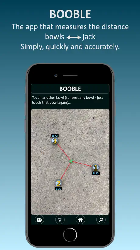 Booble (for petanque game)