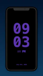 moondial — bedside night clock iphone screenshot 1