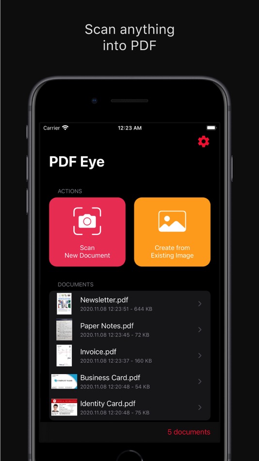 PDF Eye : Scanner App - 1.5 - (iOS)