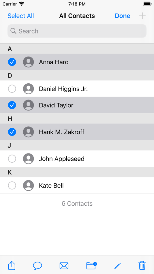 #3. Contacts Plus⁺ (iOS) 由: Geun-hyeok Jang