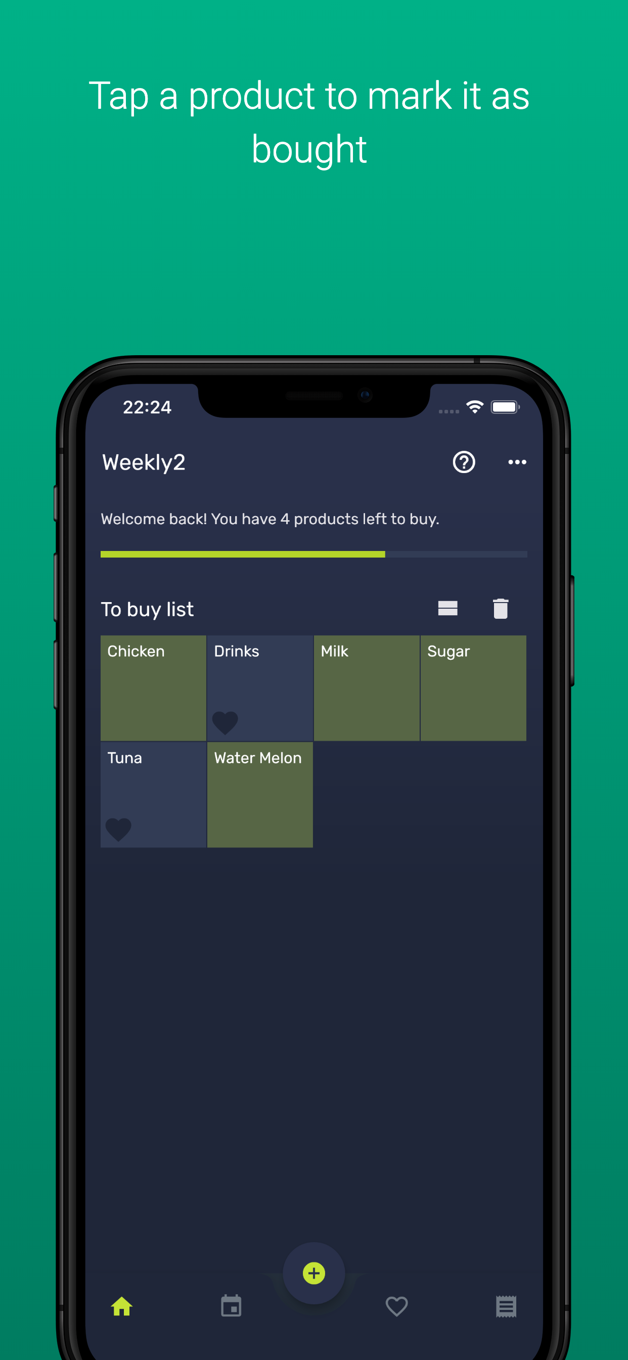 Weekly2 - Shopping List screenshot 3