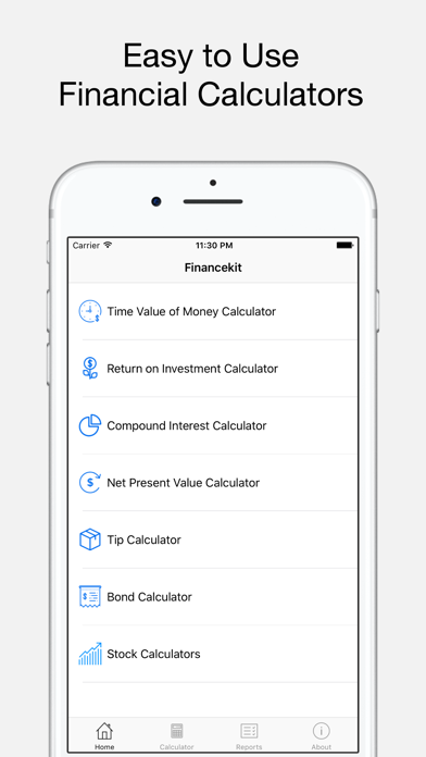 Screenshot #1 pour Ray Financial Calculator