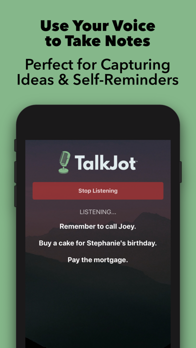 TalkJot – Voice-to-Email Notes screenshot 2