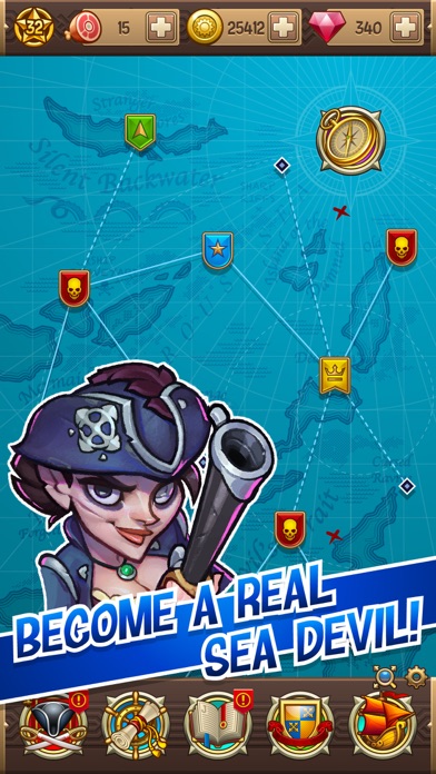 How to cancel & delete Sea Devils - Pirate Adventure from iphone & ipad 2
