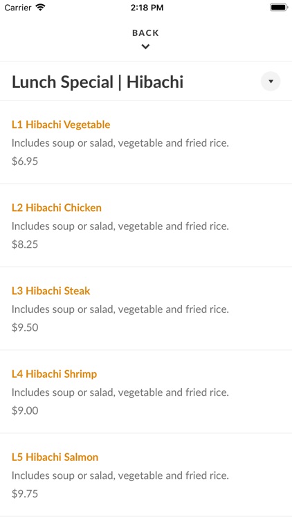 Grace Japanese Steakhouse