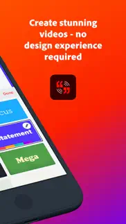 adobe spark video iphone screenshot 2
