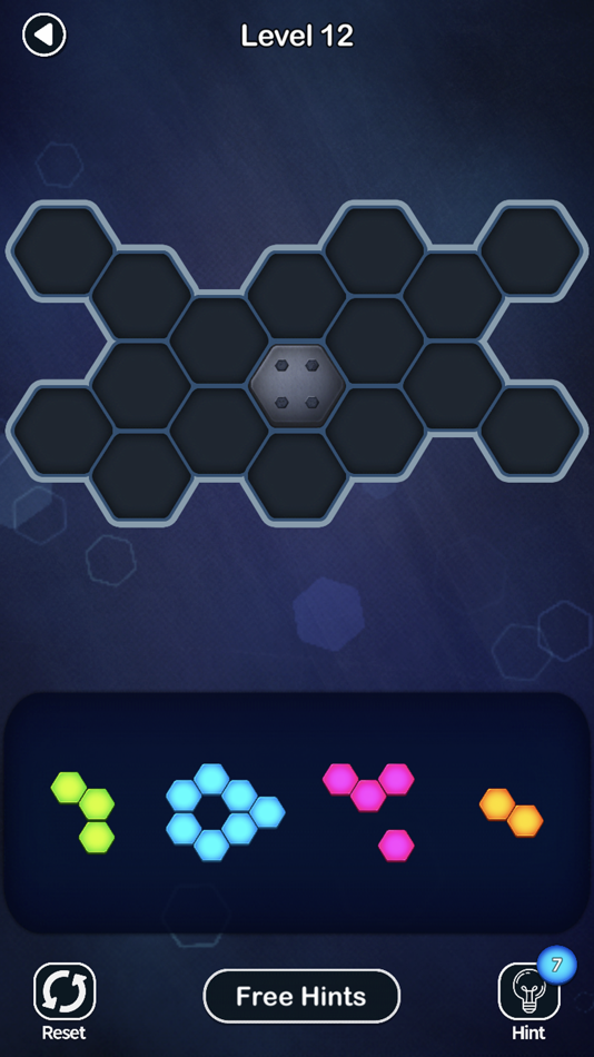 #3. Super Hex Block Puzzle - Hexa (iOS) By: Loyal Foundry, Inc.