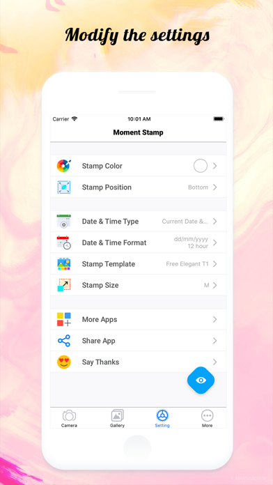 Moment Stamp for DateTime Pics Screenshot