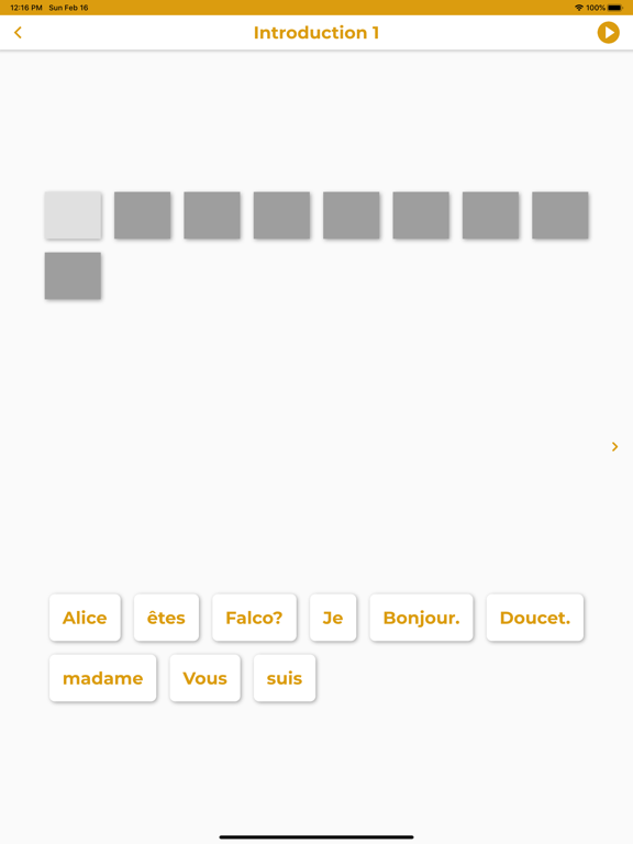 French ー Listening・Speaking iPad screenshot 9 - Education app