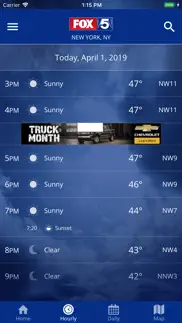 fox 5 new york: weather iphone screenshot 3