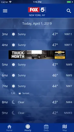 FOX 5 New York: Weather iPhone image 3