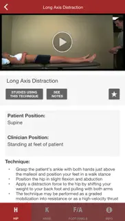 mobile omt lower extremity iphone screenshot 4