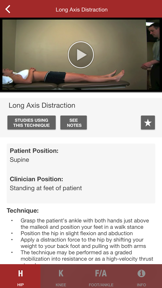 Mobile OMT Lower Extremity screenshot