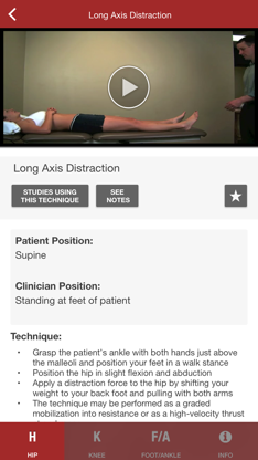 Mobile OMT Lower Extremity screenshot 4