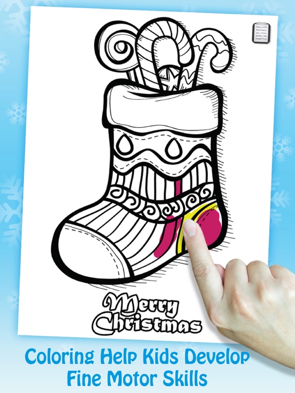 Screenshot #4 pour Kids Paint & Play: Merry Xmas