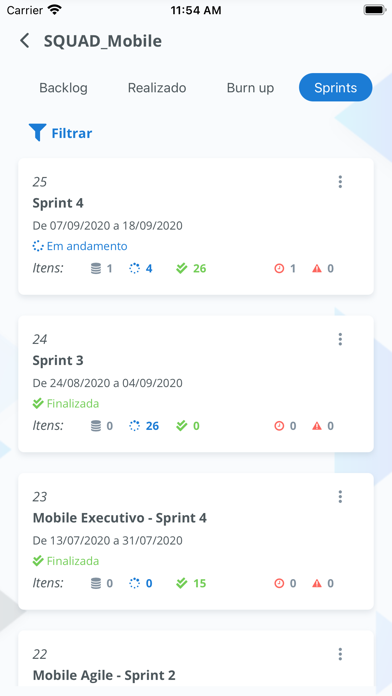 Mobile Agile Screenshot