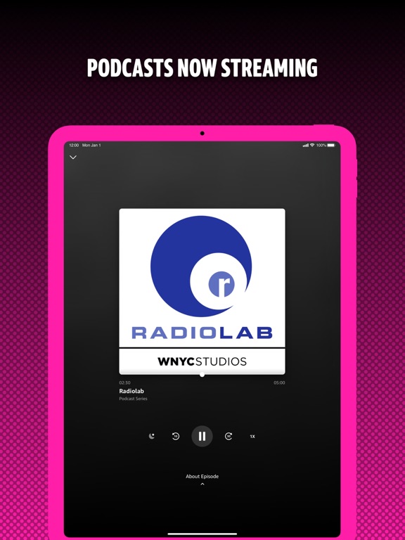 iPad Image of Amazon Music: Songs & Podcasts