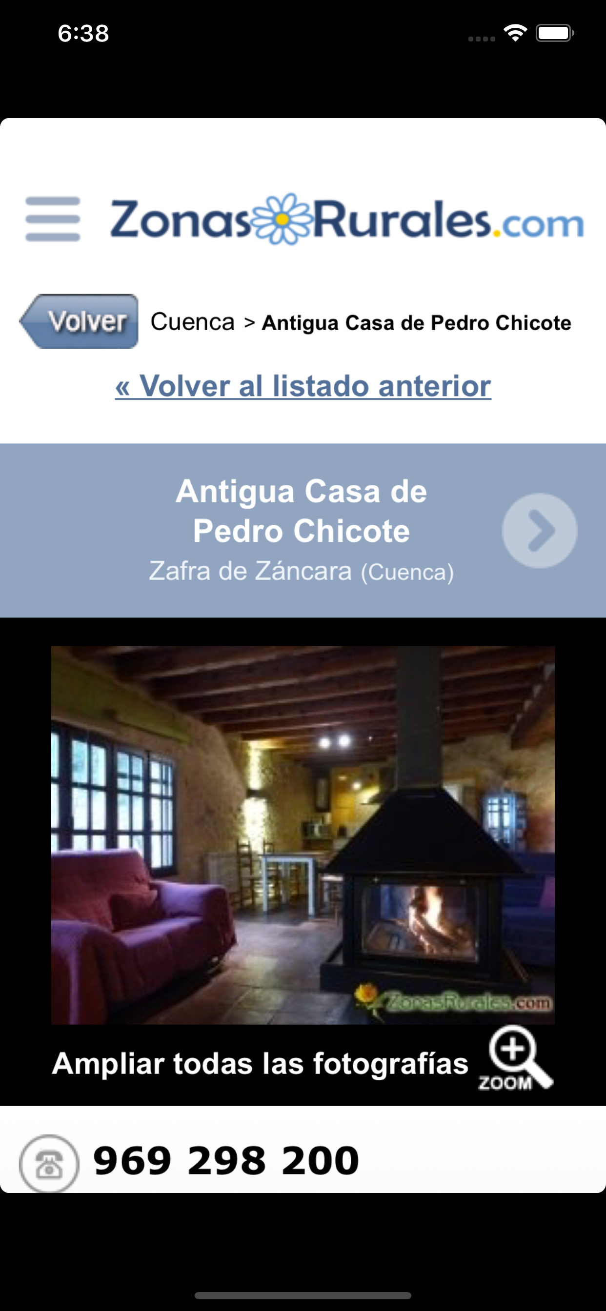 Casas Rurales en Zonas Rurales