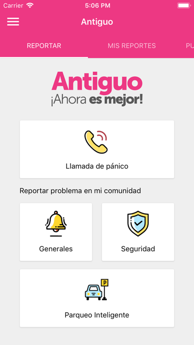 Antiguo App Screenshot