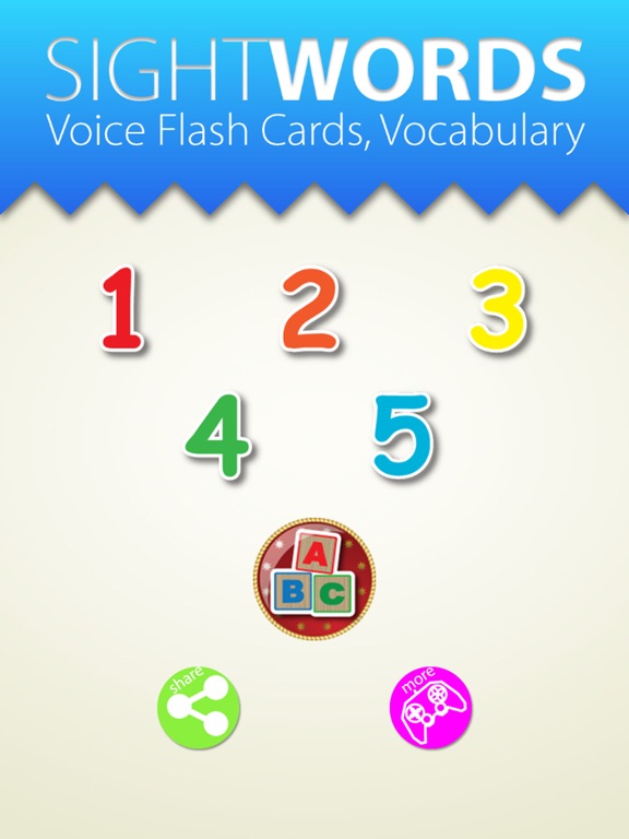 Screenshot #4 pour Sight Words -Voice Flash Cards