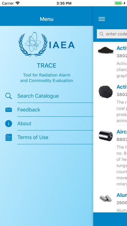 TRACE - IAEA screenshot-3