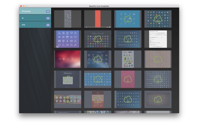 Beautiful icon templates(圖1)-速報App