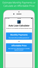 Car Loan Calculator + Estimate screenshot