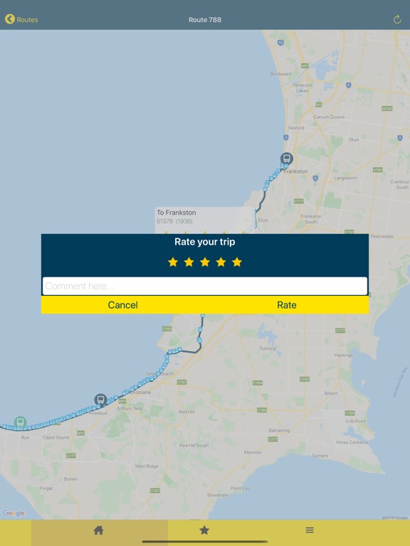 Ventura Tracker iPad screenshot 5 - Travel app