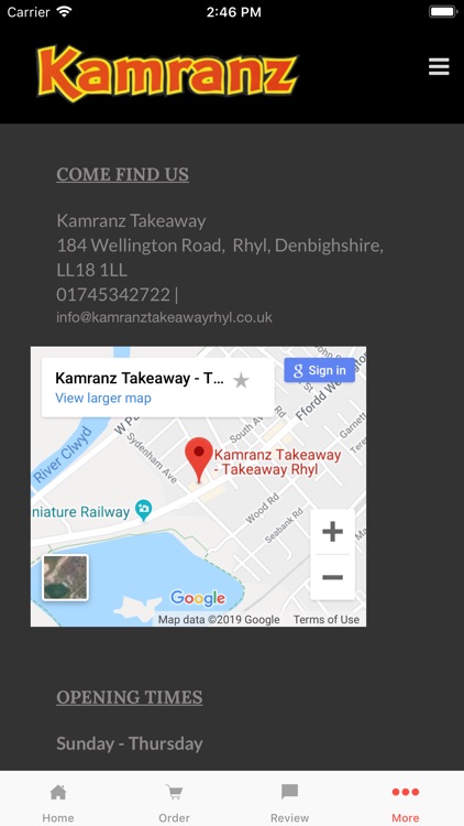 Kamranz Takeaway screenshot-3