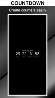countdown timers ツ iphone screenshot 1