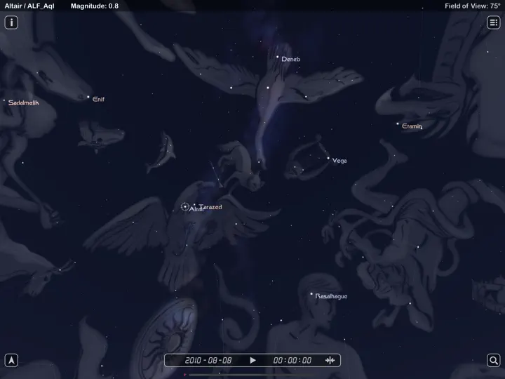 Captura de pantalla de Star Rover HD - Night Sky Map en iPhone 3