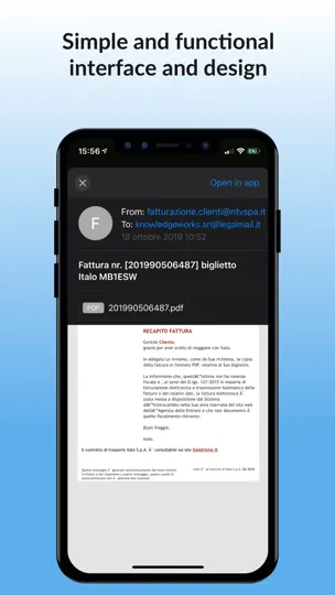 Screenshot von EML Viewer Pro EML File Reader auf dem iPhone 4