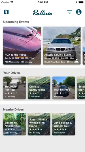 Rallista screenshot 1