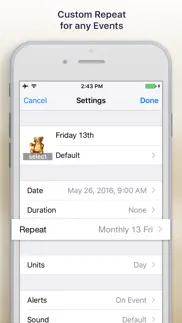 reminder & countdown pro iphone screenshot 3