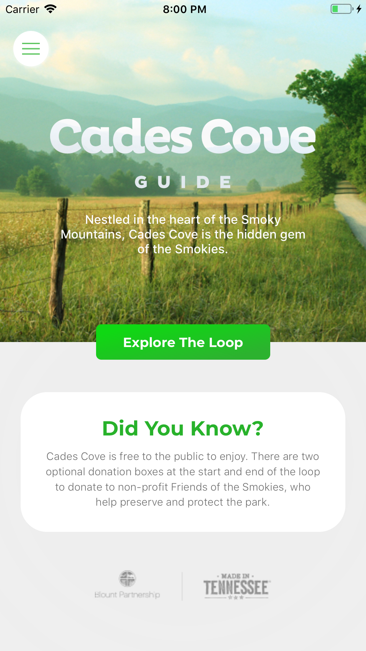 Cades Cove Visitor Guide