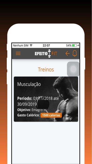 Efeito Fit App screenshot 2