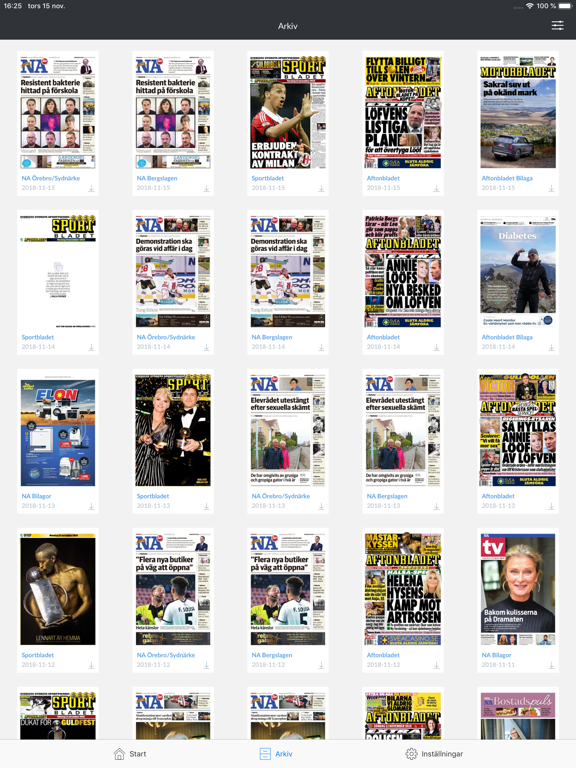 Screenshot #5 pour NA e-tidning