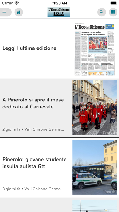 Eco del Chisone Screenshot