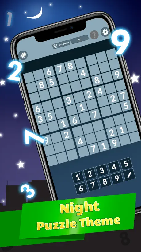 Sudoku Number Match IQ Puzzle