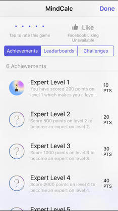 MindCalc Arithmetic Trainer screenshot 4