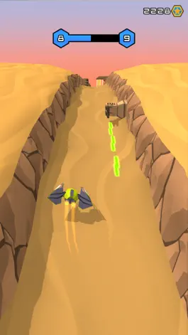 Game screenshot Trench Runner - Space race! hack