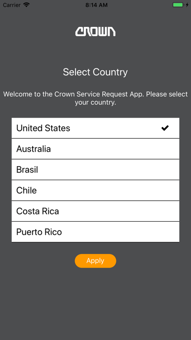 How to cancel & delete Crown Service Request from iphone & ipad 1