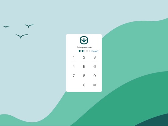 Gather Mobile iPad screenshot 1 - Finance app