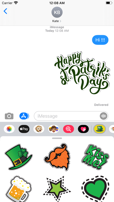 St. Patrick's Sticker Pack screenshot 2