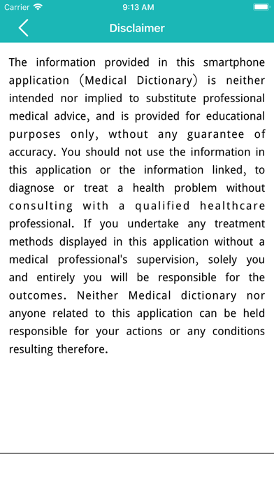 Medical & Pharma Dictionary Screenshot