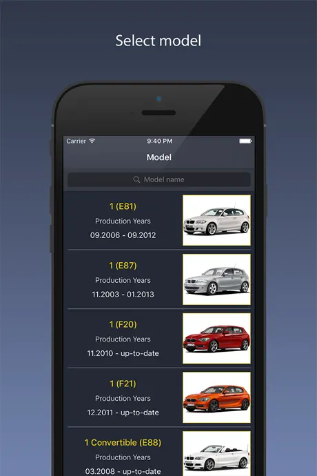 TechApp for BMW