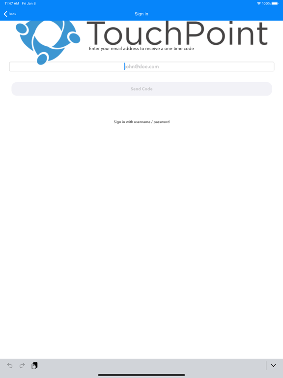 Screenshot #4 pour TouchPoint Mobile