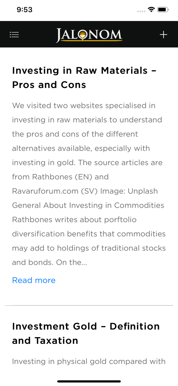 Jalonom Gold and Silver